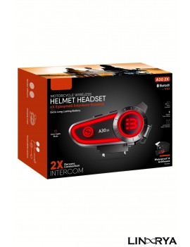  BLIC A30 2X Bluetooth Eşleşmeli Motosiklet Kask Kulaklığı İntercom Kulaklık