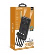 ACL PW-61 Solar Led Fenerli 2xusb Lcd Göstergeli Micro, Type-C, Lightning Kablolu 30000 Mah Powerbank