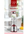 Şarjlı Portatif Taşınabilir El Blenderi Meyve Sıkacağı Mama Karıştırıcı Smoothie Milkshake Frozen