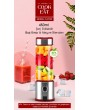 Şarjlı Portatif Taşınabilir El Blenderi Meyve Sıkacağı Mama Karıştırıcı Smoothie Milkshake Frozen