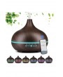 550 ml Aroma Difüzörü Buhar Ultrasonik 7 Renk Led Işıklı Aromatik Oda Kokusu Hava Nemlendirici Buhar Makinası
